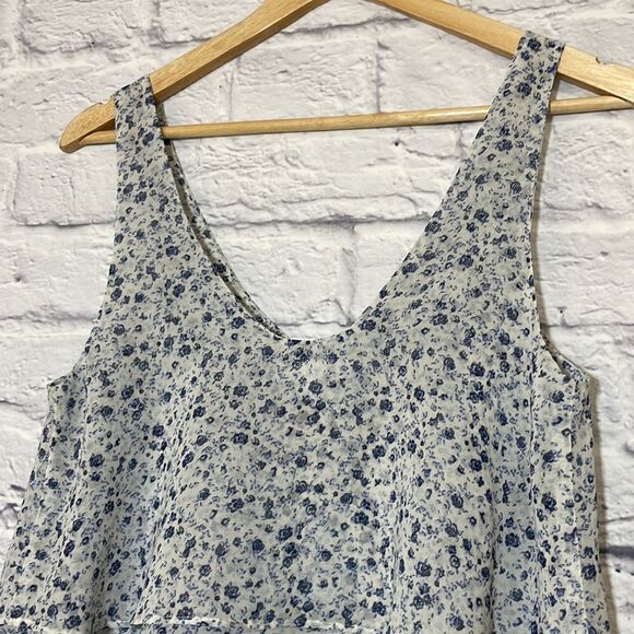 Garage Floral Layered Crop Top Size Extra Small - Picture 5 of 9
